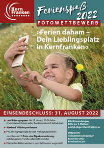 Fotowettbewerb: Ferien daham - Dein Lieblingsplatz in Kernfranken